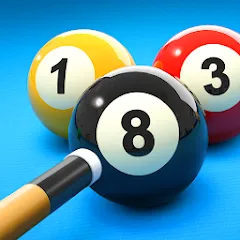 تحميل لعبة البلياردو 8 Ball Pool مهكرة 2026 كوينز وسهم طويل APK مجانا